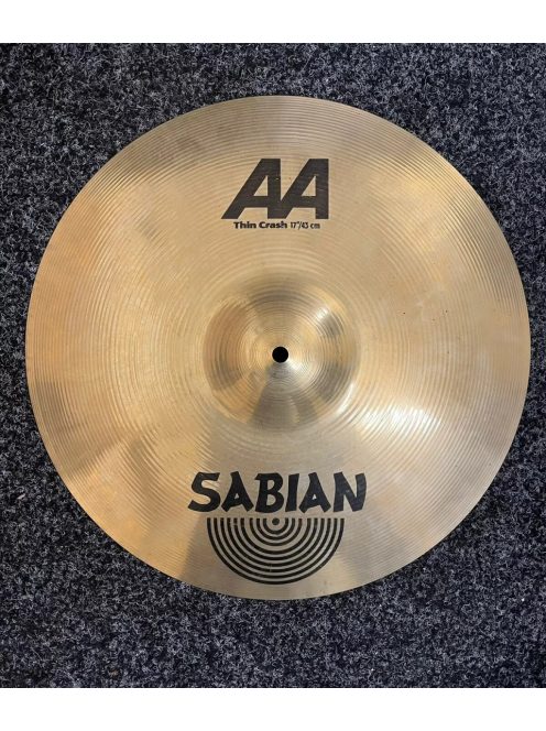 Sabian 17" AA Thin crash 21707_KIBE