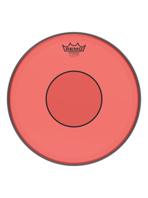 Remo Powerstroke 77 Colortone 13" dobbőr piros színben P7-0313-CT-RD  8110831