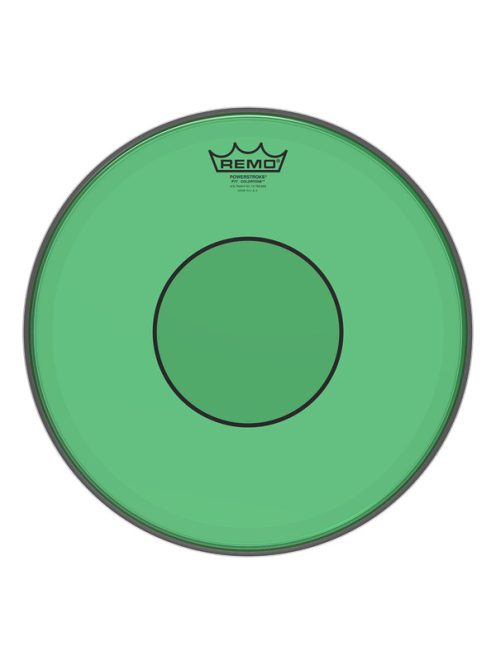 Remo Powerstroke 77 Colortone 13" dobbőr zöld színben P7-0313-CT-GN 8110834