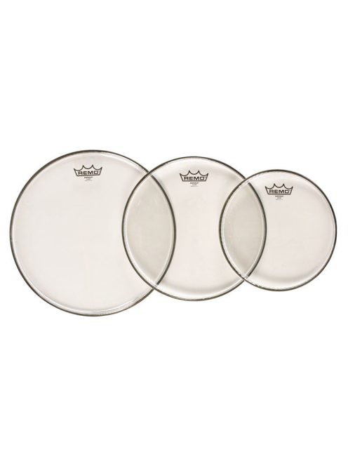 Remo Emperor Clear dobbőr szett ( 10"-12"-14" ) PP-0982-BE  812640501