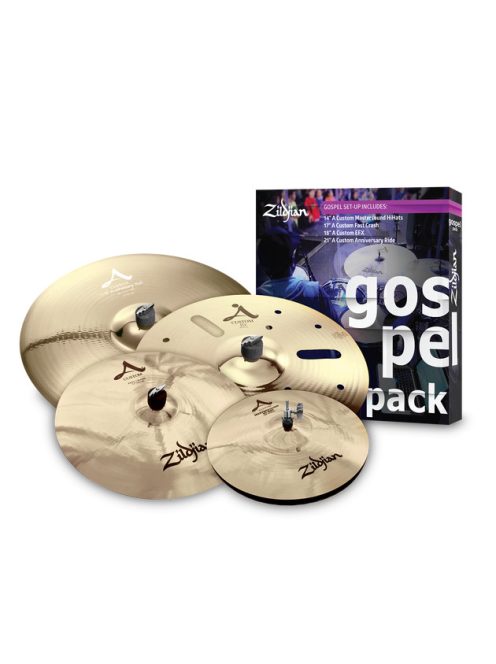 Zildjian A-custom Gospel Pack 14"H,17"-18"C,21"R AC0801G