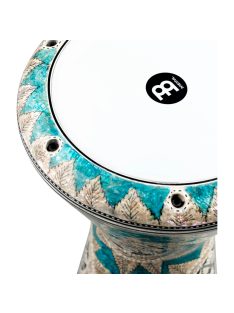   MEINL Percussion Artisan Edition Series Doumbek 9" - White Pearl Mosaik Queen AEED4