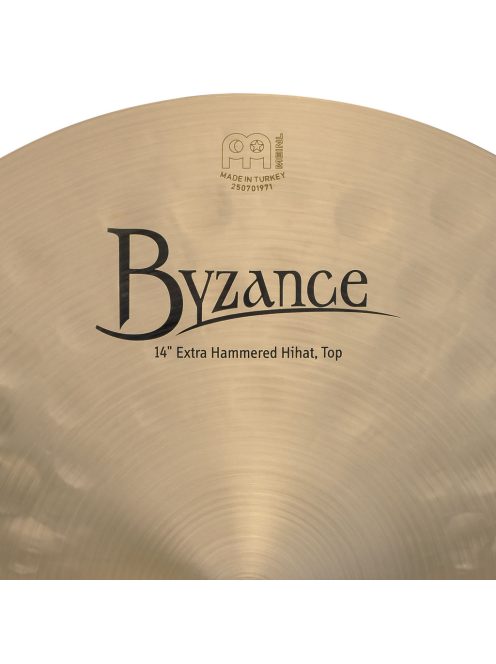 Meinl Cymbals Byzance Traditional Extra Hammered 14" Hi-hat B14EHH