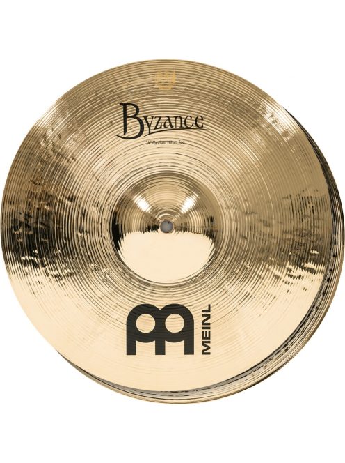 Meinl Cymbals Byzance Brilliant14" Medium Hi-hats B14MH-B