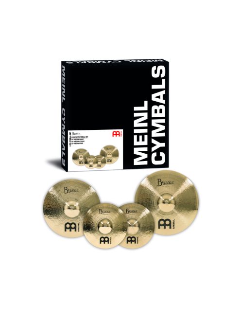 MEINL Cymbals Byzance Brilliant Complete Cymbal Set  BB-CS1