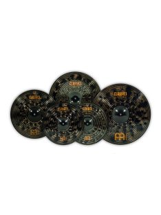   MEINL Cymbals Classics Custom Dark Expanded Cymbal Set  CCD-CS1
