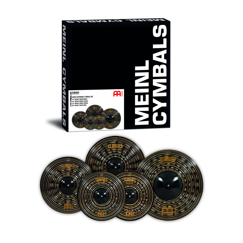 Meinl PAC141820 Pure Alloy Custom Cymbal Set - 14 / 18 / 20