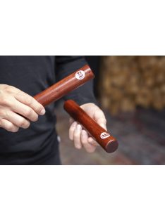 MEINL Percussion Wood Claves - Indian Walnut CL4IW