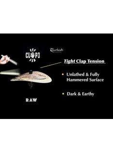 Turkish  Clap3 Raw cintányér set  CLAP3-RAW