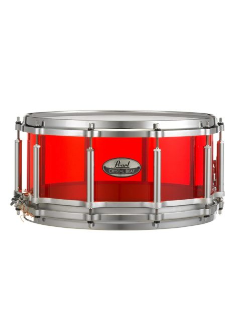 Pearl Crystal Beat Free Floating Snare Drums Ruby Red CRB1465S/C731