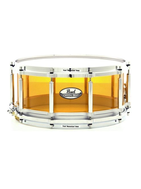 Pearl Crystal Beat Free Floating Snare Drums Tangerine Glass CRB1465S/C732