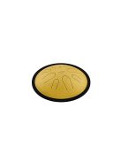 MEINL Sonic Energy 10" Compact Steel Nyelvdob, D Minor, 8 Notes, 432 Hz, Gold CSTD3G