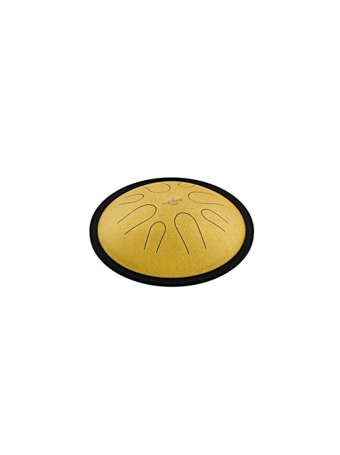 MEINL Sonic Energy 10" Compact Steel Nyelvdob, D Minor, 8 Notes, 432 Hz, Gold CSTD3G