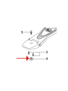 Pearl lábgép alkatrész DC-398