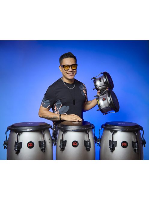 MEINL Percussion Artist Series Diego Camacho Signature  7" + 8 1/2" Bongo  DC400PG