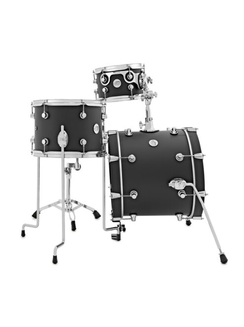 Drum Workshop Design Mini Pro 16  (16-10-13-12S") shell pack DDLM1604BL