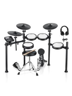   Donner DED-200P Elektromos dobszett dobszékkel fejhallgatóval és dobverővel