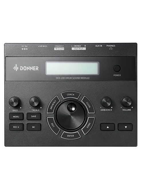 Donner DED-200P Elektromos dobszett dobszékkel és dobverővel