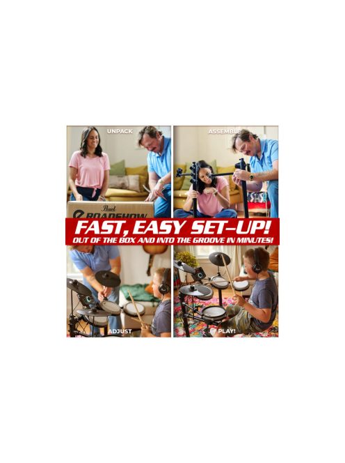 Pearl eRoadshow elektromos dobszerelés  ERS1000