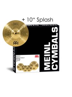   Meinl HCS Complete cintányér szett 14"Hihat 16"Crash 20"Ride +10"Spash  HCS141620+10