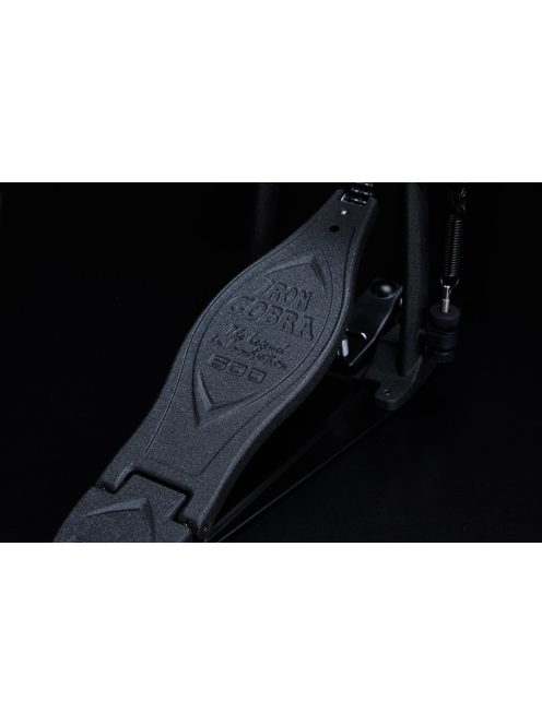 Tama Limited Iron Cobra 600 series dupla pedál, Duo Glide, Matte Black  HP600DTWMB