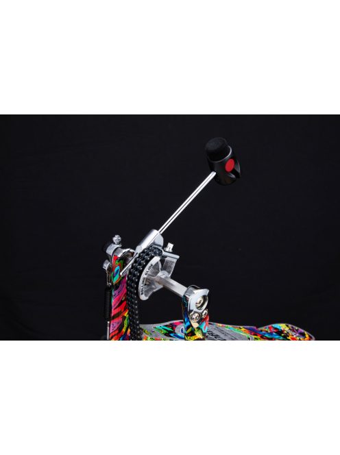 TAMA 50th Limited Iron Cobra Rolling Glide Szimpla Pedal - Marble Psychedelic Rainbow Finish  HP900RMPR