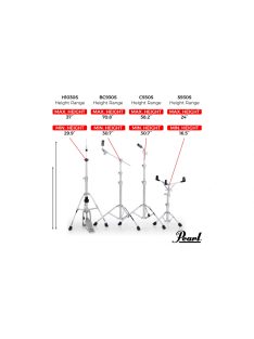 Pearl 930 series állvány szett  HWP-930S