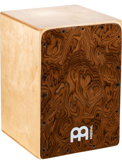 MEINL Percussion Jam Series Snare Cajon 50 Burl Wood JC50BW