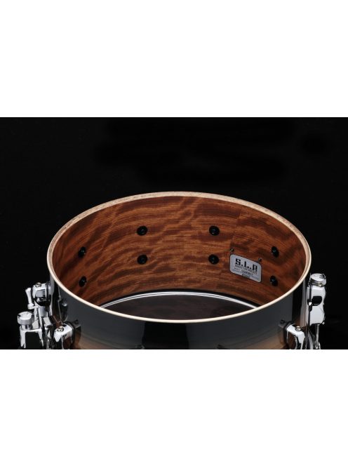 TAMA S.L.P. Bubinga Snare Drum 14" x 6,5" - Midnight Zebrawood Burst/Chrome HW  