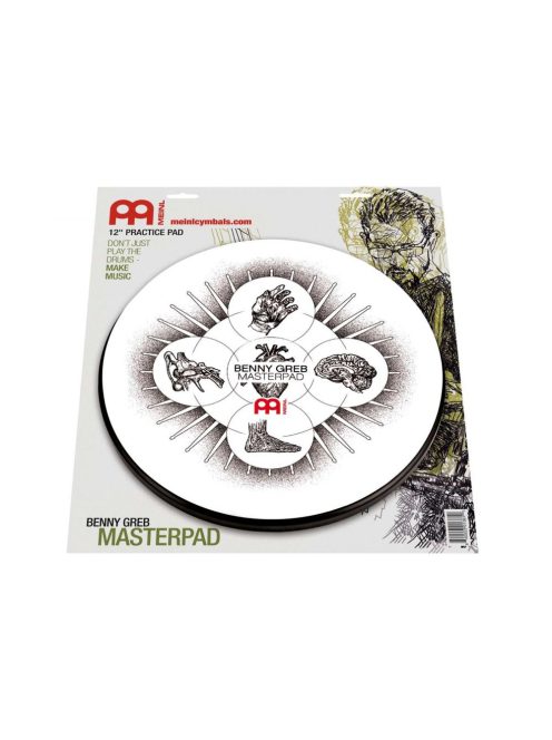 Meinl 12" gumilap Benny Greb MPP-12-BG