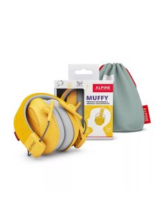 Alpine Muffy Gyermek hallásvédő fültok sárga MUFFY-S