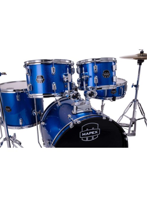 Mapex Comet dobfelszerelés Zildjian cintányérokkal és dobszékkel ( 20-10-12-14-14S") MXCM5045FTZIB