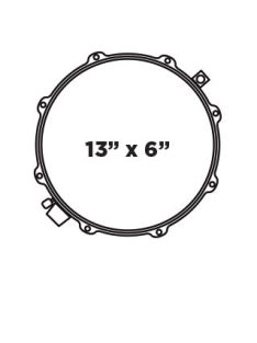   Mapex MPX  13"x6" Maple/Poplar Hybrid  pergődob  MXMPNMP3600CNL 