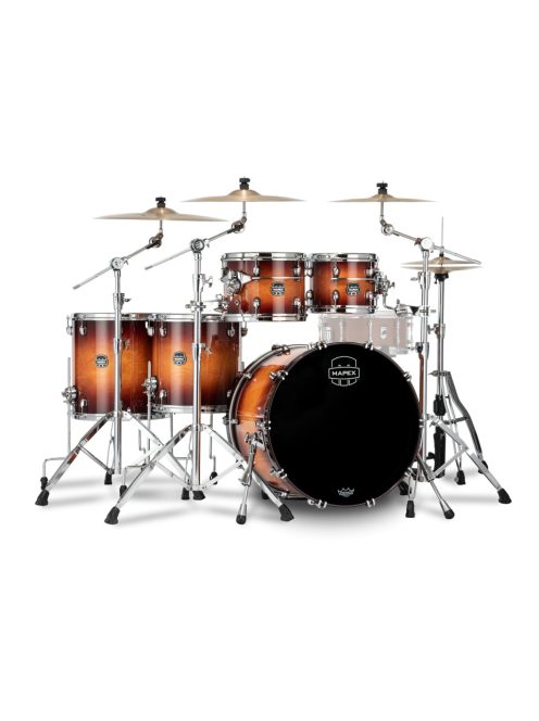 MAPEX Saturn Evolution Maple Stage+  Exotic Sunburst Shell pack ( 22-10-12-14-16" ) MXSE628XMPO 