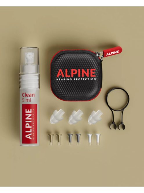 Alpine MusicSafe Pro füldugó zenészeknek, DJ-knek fekete  MusicSafePro_BK