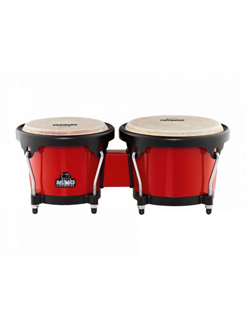Meinl NINO Percussion Bongo ABS Plastic Plus - piros/fekete