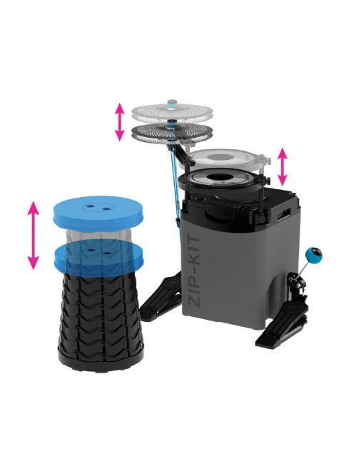 Nuvo NUNZK100B Zip-Kit Expanded Drum Kit 2
