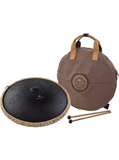   MEINL Sonic Energy Octave Steel Tongue Drum, Black, D Kurd, 9 Notes, 16" / 40 cm  OSTD1BK