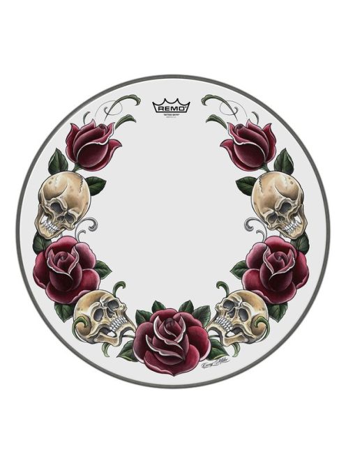 Remo, Powerstroke Tatto Skyn 20" nagydobbőr PA-1320-TT-T05