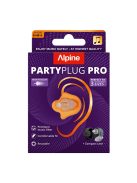 Alpine PartyPlug Pro füldugó fesztiválra, koncertre, szórakozóhelyre átlátszó PARTYPLUG_PRO_TR