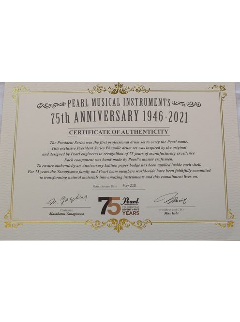 Pearl President Series Phenolic pergődob PSP1455SHN/C452