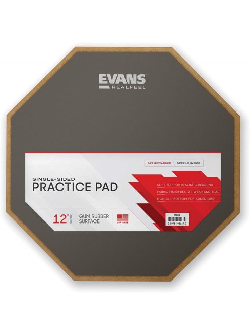 Evans Realfeel 12"-os gumilap RF12G