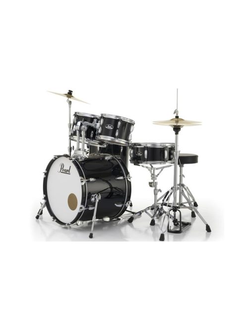 Pearl Roadshow dobfelszerelés (20-10-12-14-14S)  Jet Black szín+ HW+ Sabian Cymb + dobszék