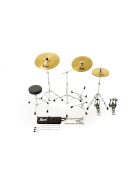 Pearl Roadshow dobszerelés 6 db-os állványzattal és Sabian Solar cintányérokkal RS526SBC/C747
