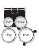 Pearl Roadshow Junior Dobfelszerelés (16-8-10-13-12S)  Grindstone sparkle szín+ HW+ Cymb + dobszék