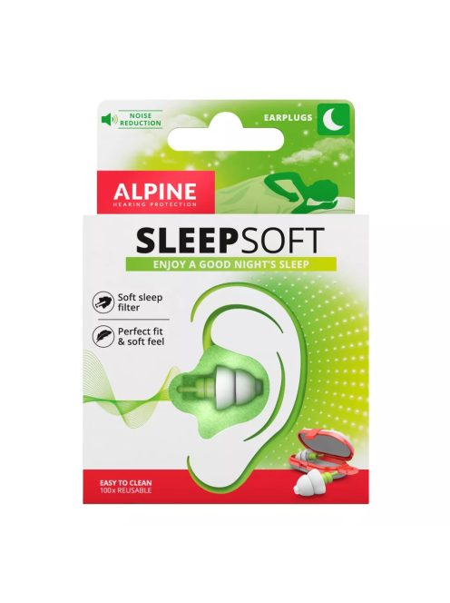 Alpine SleepSoft füldugó alváshoz, tanuláshoz SLEEPSOFT