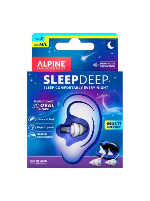 Alpine SleepDeep füldugó alváshoz S méret
