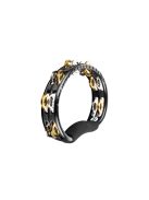 MEINL Percussion Recording-Combo Hand Held ABS Tambourine TMT1M-BK