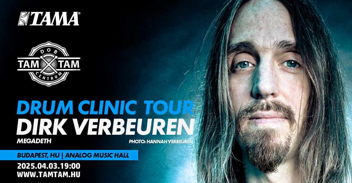 Dirk Verbeuren (Megadeth) Drum Clinic /  Budapesten