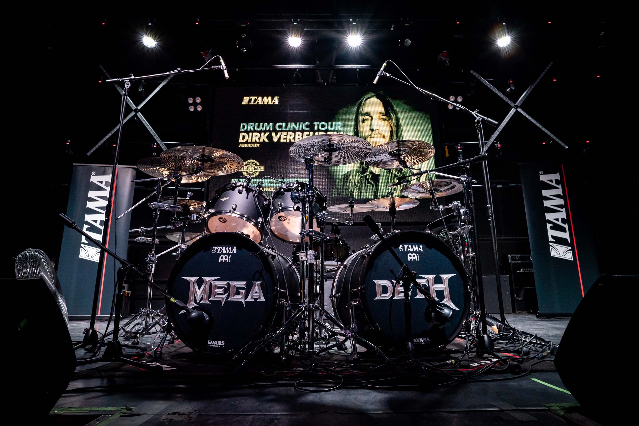 Dirk Verbeuren (Megadeth) Drum Clinic / Budapest, képes beszámoló